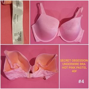 Secret Obsession Underwire Bra